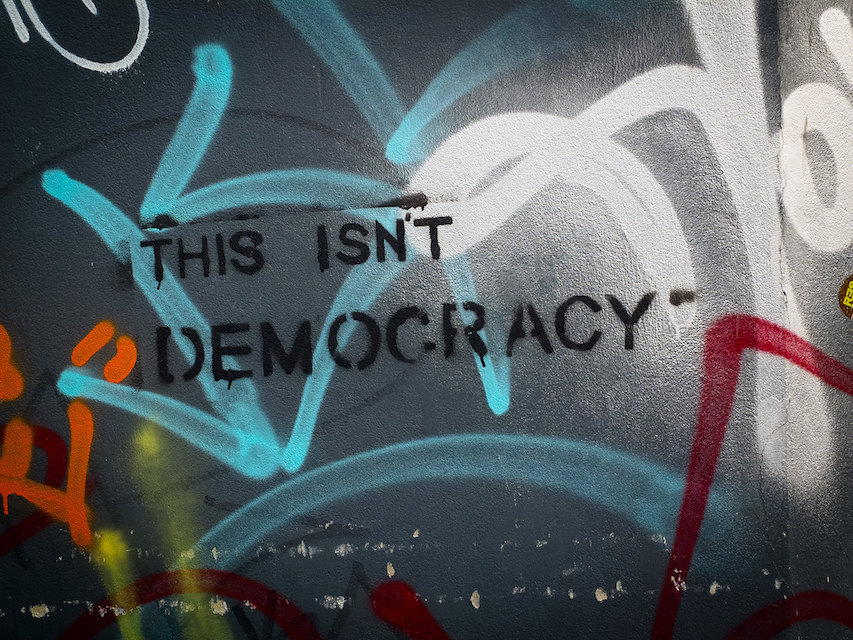 this isnt democracy