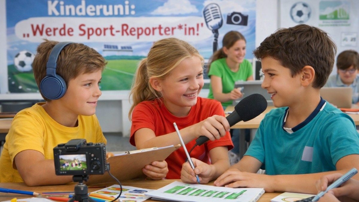 Werde Sportreporter